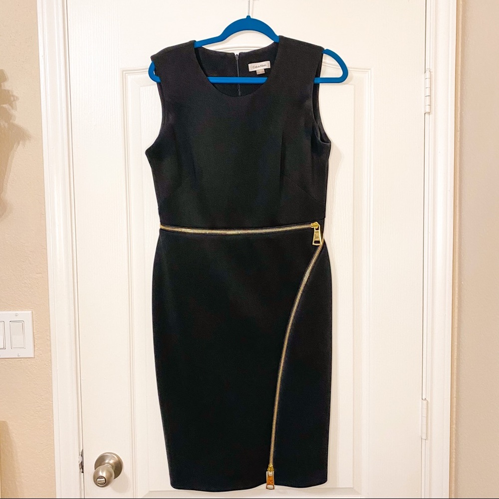 Calvin Klein LBD sheath Dress.